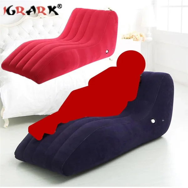 Portable Inflatable Love Sofa – Erotic Pillow & BDSM Cushion for Couples