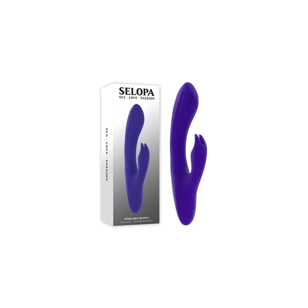 Poseable Bunny Vibrator by Selopa