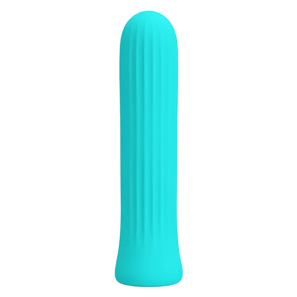 Pretty Love Blanche Ribbed Silicone Bullet Vibrator