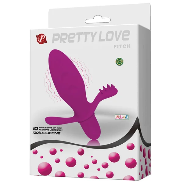 PRETTY LOVE FITCH ANAL VIBRATOR FUSCHIA