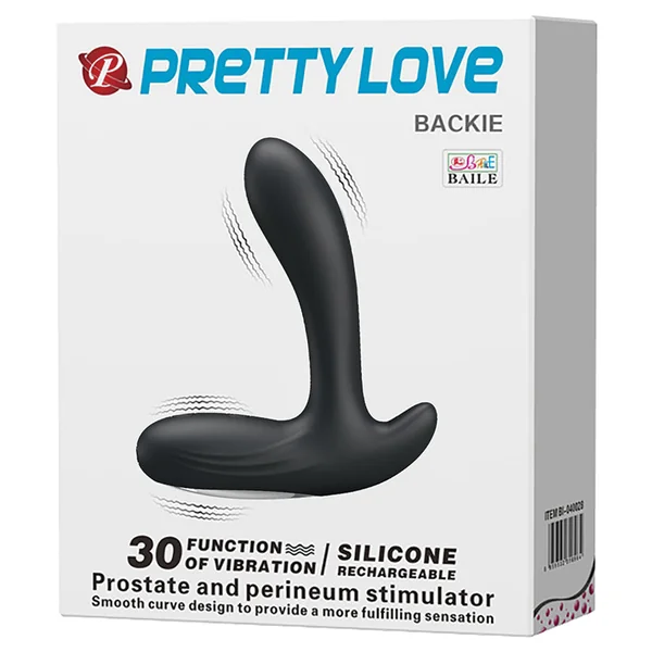 Pretty Love Silicone Rechargeable Prostate and Perineum Stimulator