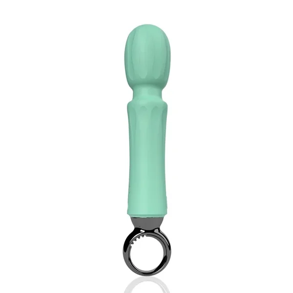 PrimO Rechargeable Silicone Wand – Teal