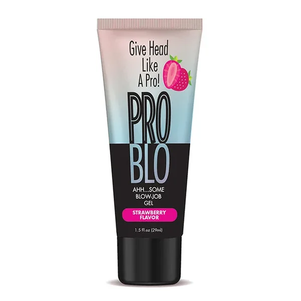 Pro Blo Oral Pleasure Gel – 1.5 oz Strawberry