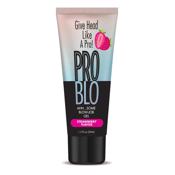 PROBLO ORAL PLEASURE GEL STRAWBERRY 1.5 OZ