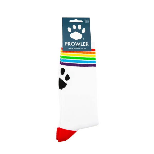 Prowler Pride Socks White