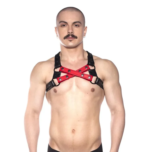 Prowler RED Cross Harness Black/Red L/XL