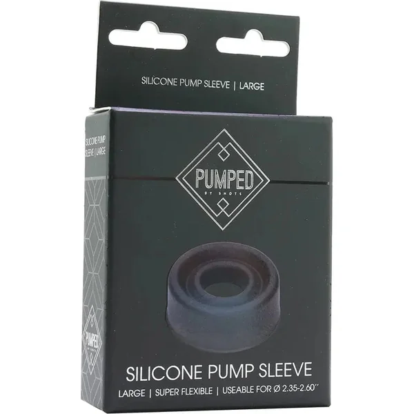 Pump Accessory - Shots - Pumped Silicone Pump Sleeve Large