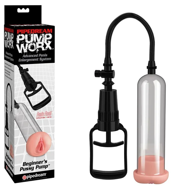 Pump Worx Beginners Pussy Sleeve Penis Pump | Masturbation Cock Pump