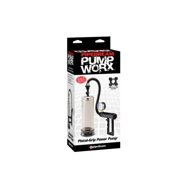Pump Worx Pistol-Grip Power Pump, Clear/Black