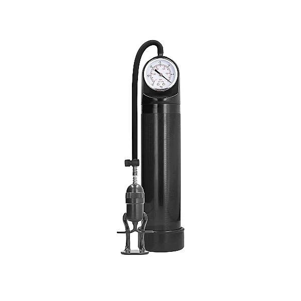 PUMPED DELUXE PUMP W/ ADVANCED PSI GAUGE BLACK