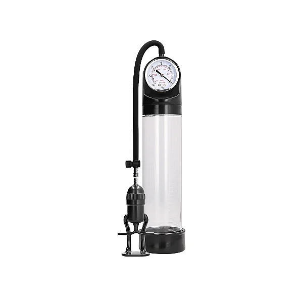 PUMPED DELUXE PUMP W/ ADVANCED PSI GAUGE TRANSPARENT