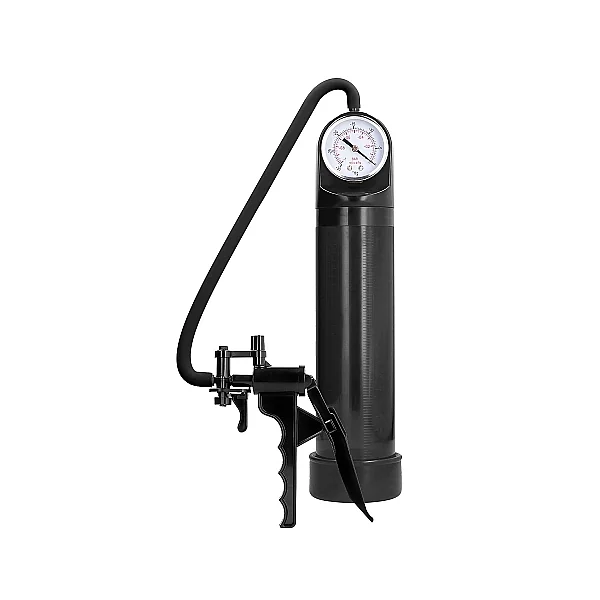 PUMPED ELITE PUMP W/ ADVANCED PSI GAUGE BLACK