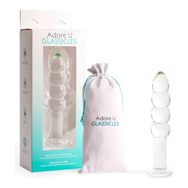 Pyrex Dildo - Adore U Glassicles - Four