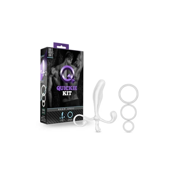 Quickie Kit – Deep Anal – White