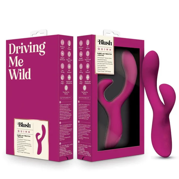 Quinn Clitoral G-Spot Rabbit Vibrator by Blush