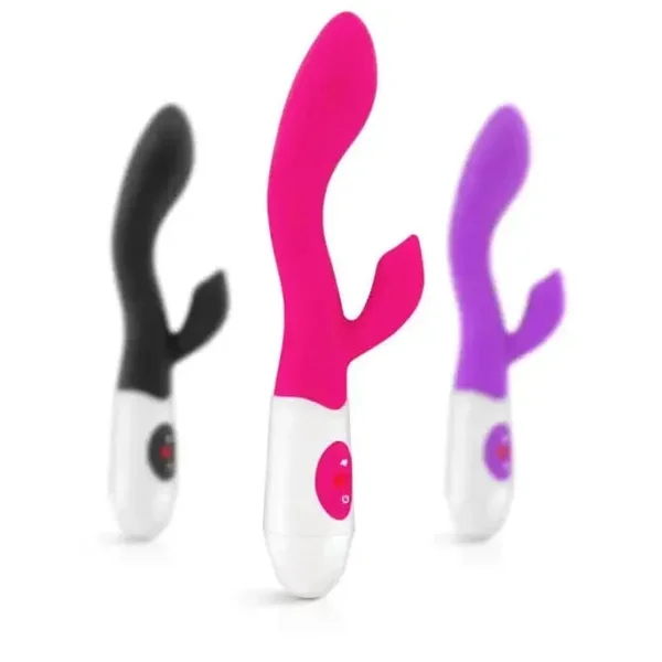 Rabbit vibrator with large G-point head - Yoba Paris - Naya