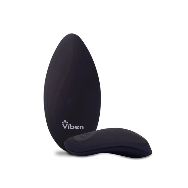 Racy Remote Control 10 Function Panty Vibe - Black Vibe