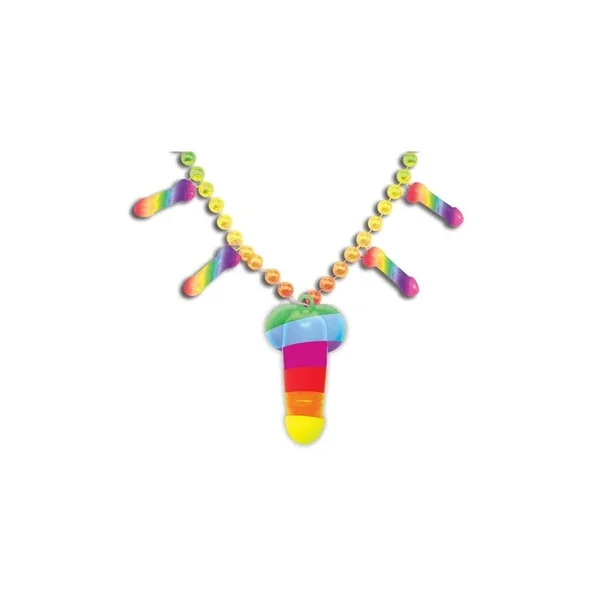 Rainbow Pecker Whistle Necklace
