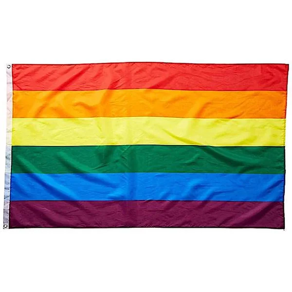 Rainbow ”Silkscreened” Pride Flag 2x3ft