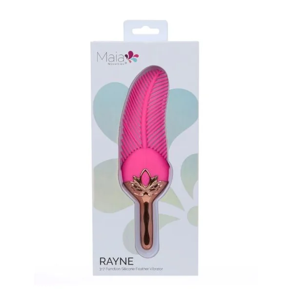 RAYNE SILICONE FEATHER VIBE PINK