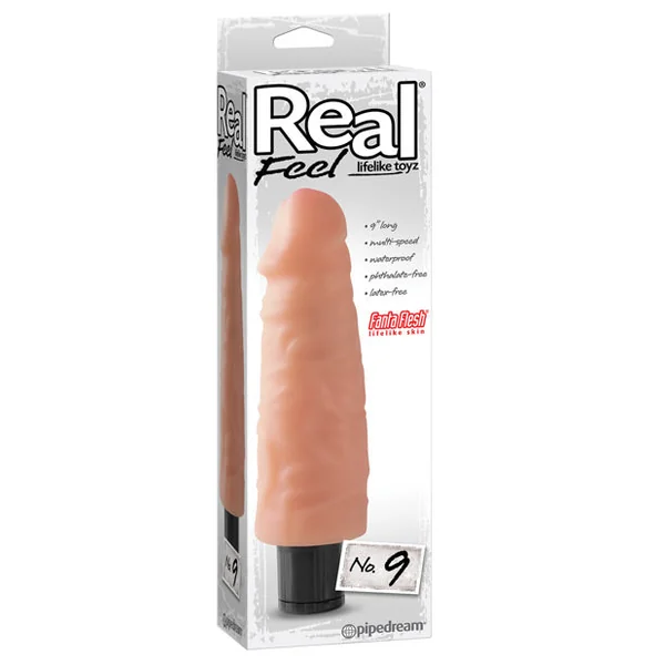 "Real Feel No. 9 Long 9"" Vibe Waterproof"