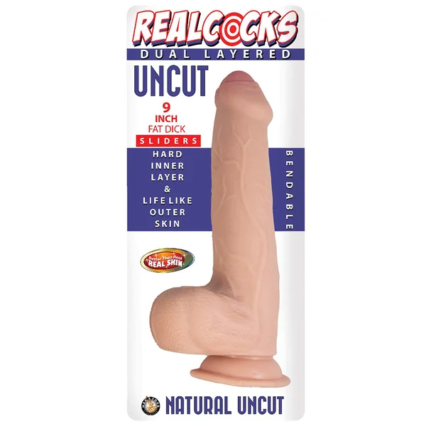 RealCocks – Dual Layered Uncut 9″