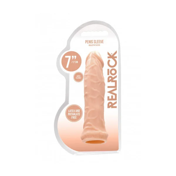 Realrock Realistic Penis Extension 7" by Shots