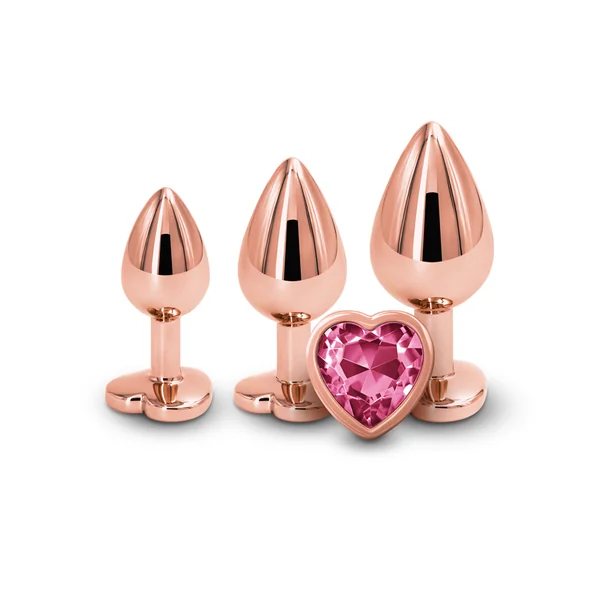 REAR ASSETS ROSE GOLD PINK HEART TRAINER KIT