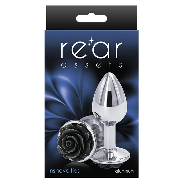Rear Assets Rose Small Plug - Black