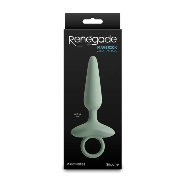 Renegade Maverick Vibrating Anal Plug - Sage
