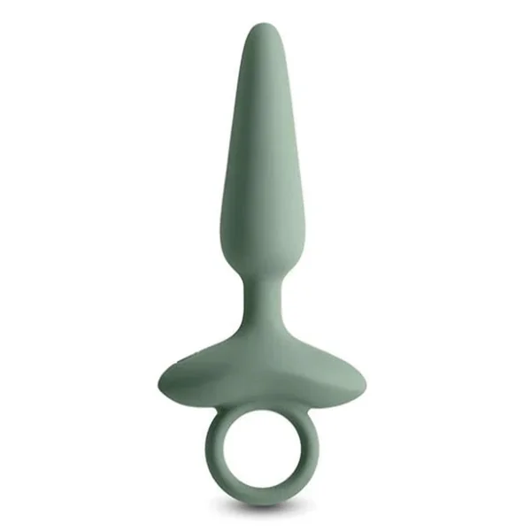 Renegade Maverick Vibrating Silicone Butt Plug With Pull Ring
