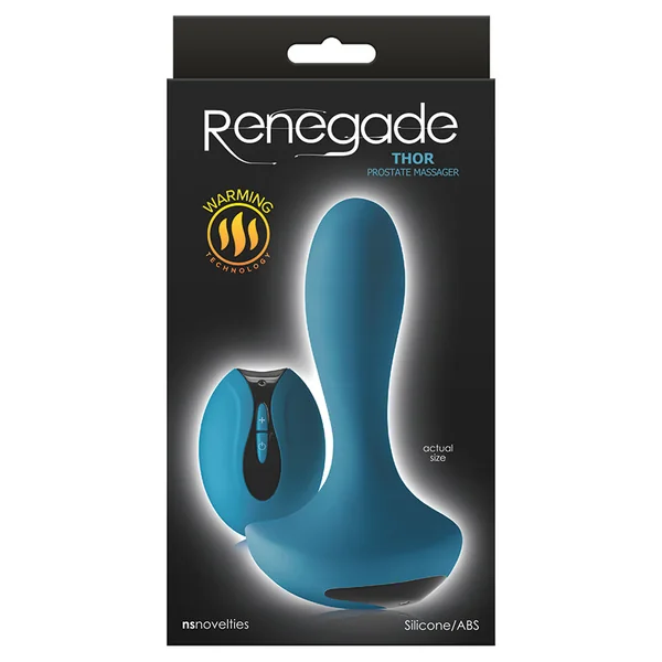 Renegade Thor Remote-Controlled Prostate Massager - Teal