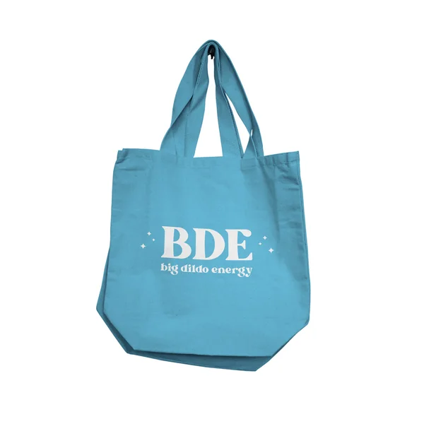 Reusable Totes – Big Dildo Energy – Blue