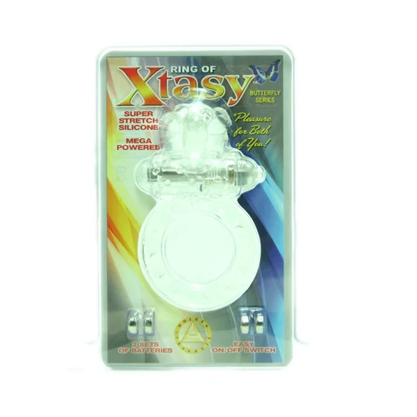 Ring of Xtasy - Clear Butterfly