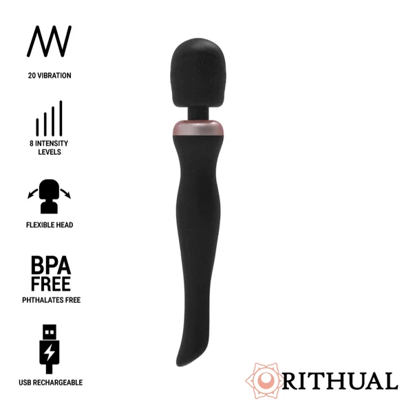 RITHUAL - POWERFUL RECHARGEABLE AKASHA WAND 2.0 ORCHID