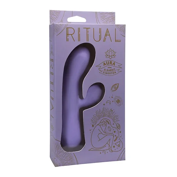 RITUAL Aura Rechargeable Silicone Rabbit Vibe – Lilac