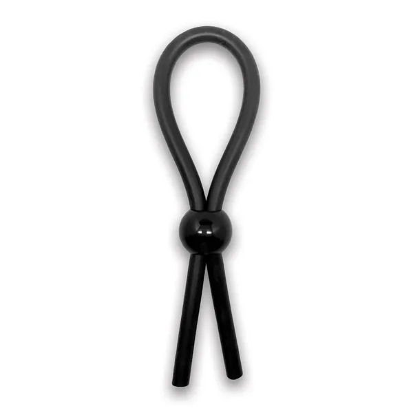 Rock Solid Lasso Single Adjustable Lock Black Silicone