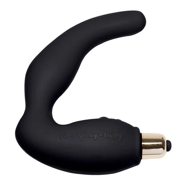 ROCKS-OFF - NAUGHTY-BOY MALE G-SPOT MASSAGER 7 V BLACK