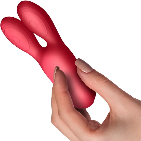 Rocks-off Sugarboo Coral Kiss Clitoral Stimulator Silicone Vibrator