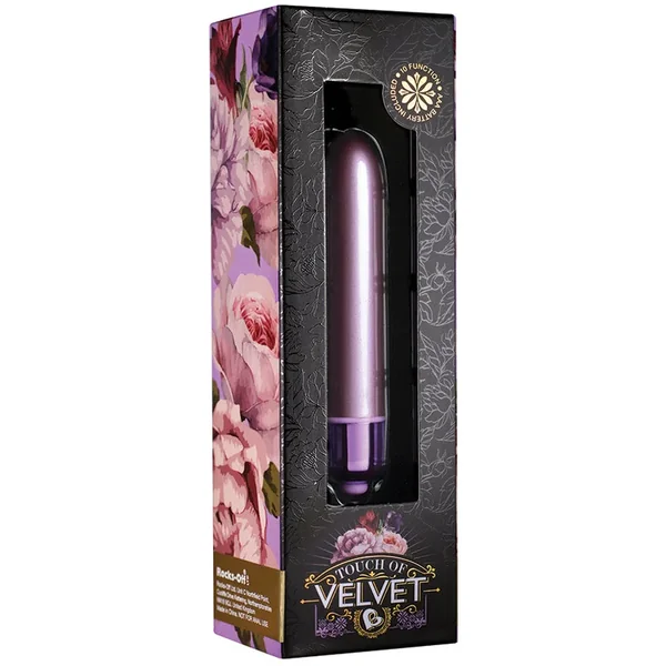 Rocks-Off Touch of Velvet 10 Speed Bullet-Lilac