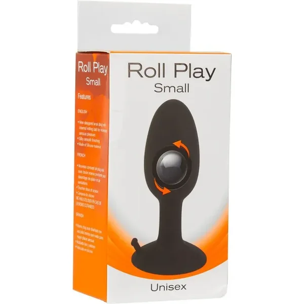 Roll Play Silicone Butt Plug – Small