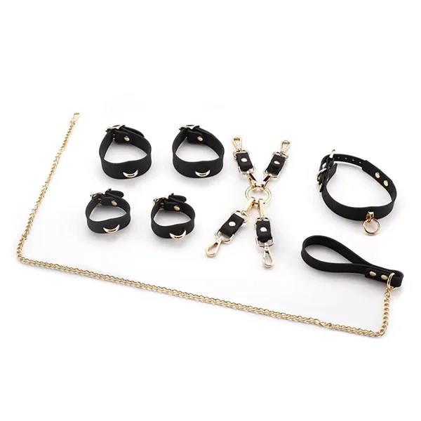 Roomfun BDSM Kit Cross buckle bondage kit ZW-087