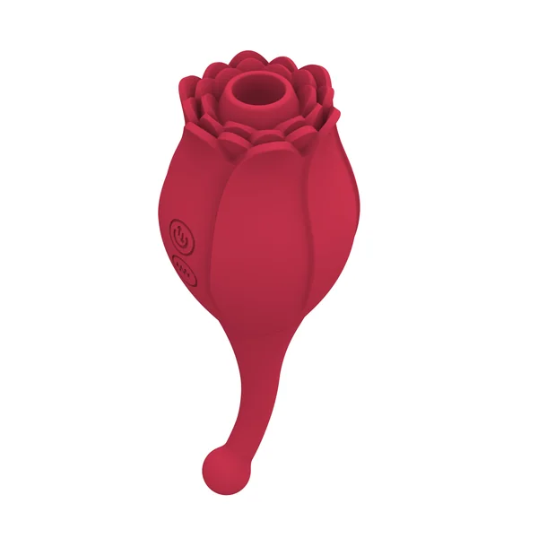 Rose Touch Clit Sucking G Spot Vibrator - Dual End Stimulator Female Sex Toys