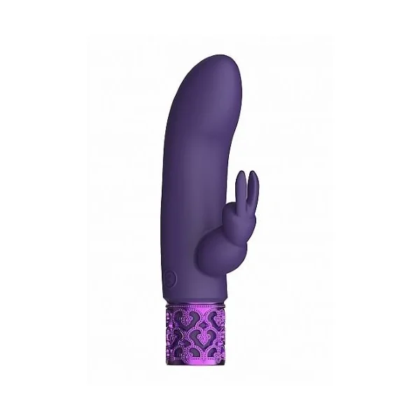 Royal Gems Dazzling Powerful Rabbit 10 Speed Vibrator Purple