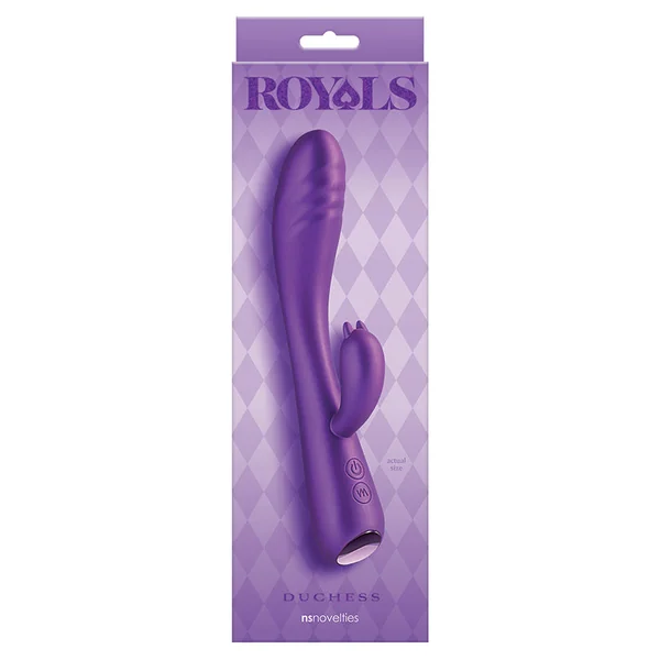 Royals Duchess Rabbit Vibe - Metallic Purple