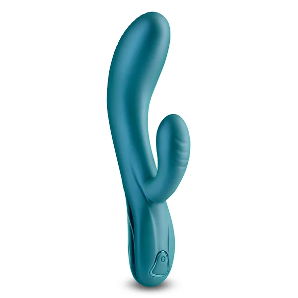 Royals Regent Metallic Silicone G-Spot Rabbit Vibrator
