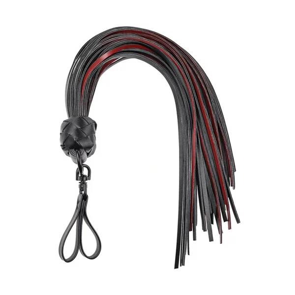 Saffron Finger Flogger - Black/red
