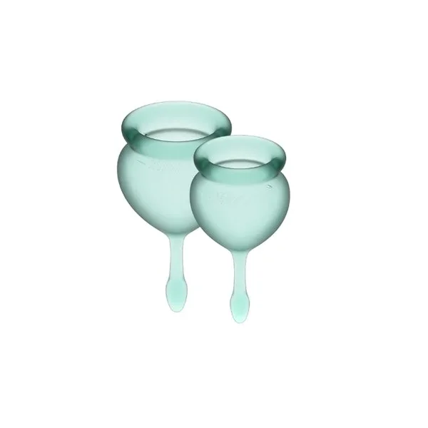 Satisfyer Feel Good Menstrual Cup (Dark Green)