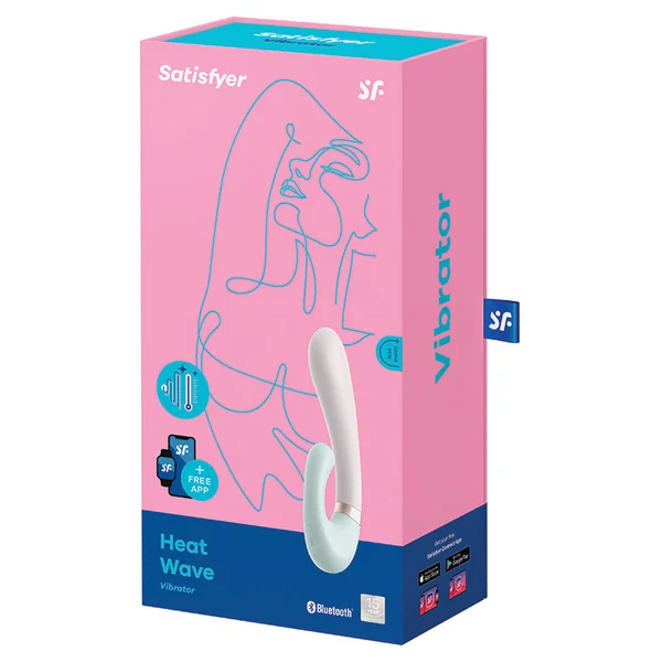 Satisfyer Heat Wave Connect App Vibrator - Mint