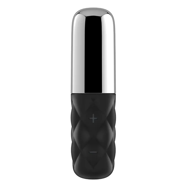 SATISFYER MINI SPARKLING DARLING BLACK/CHROME (NET)